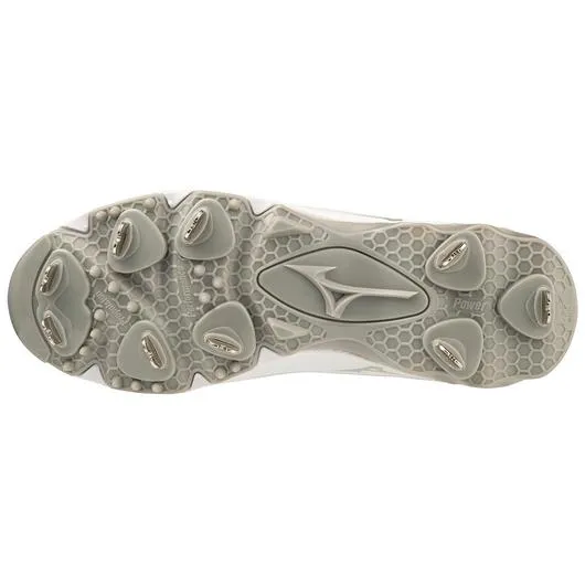 9-Spike Swift 8 Low Women's Metal Softball Cleat - White