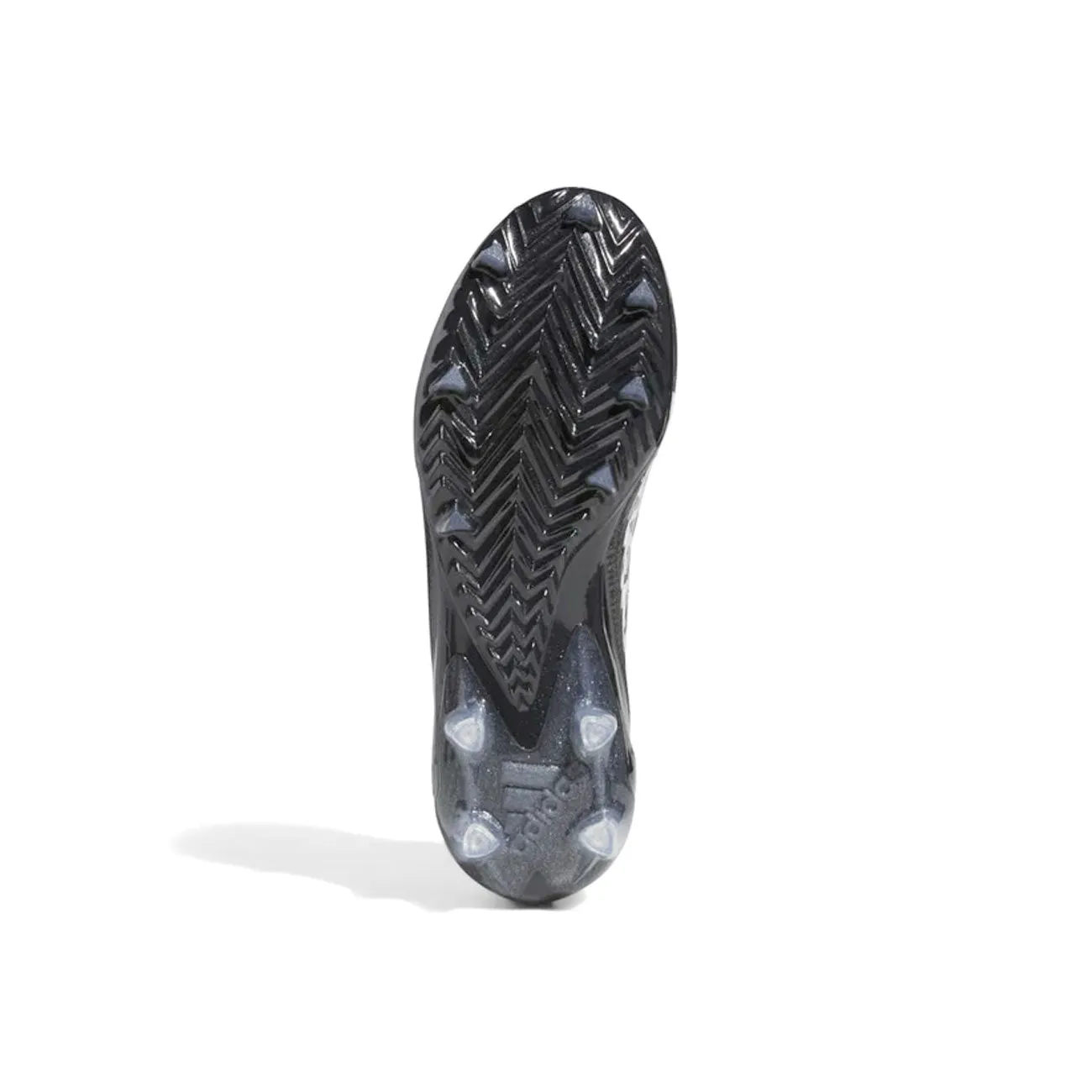 Adidas adizero Black/White/Black Football Cleats