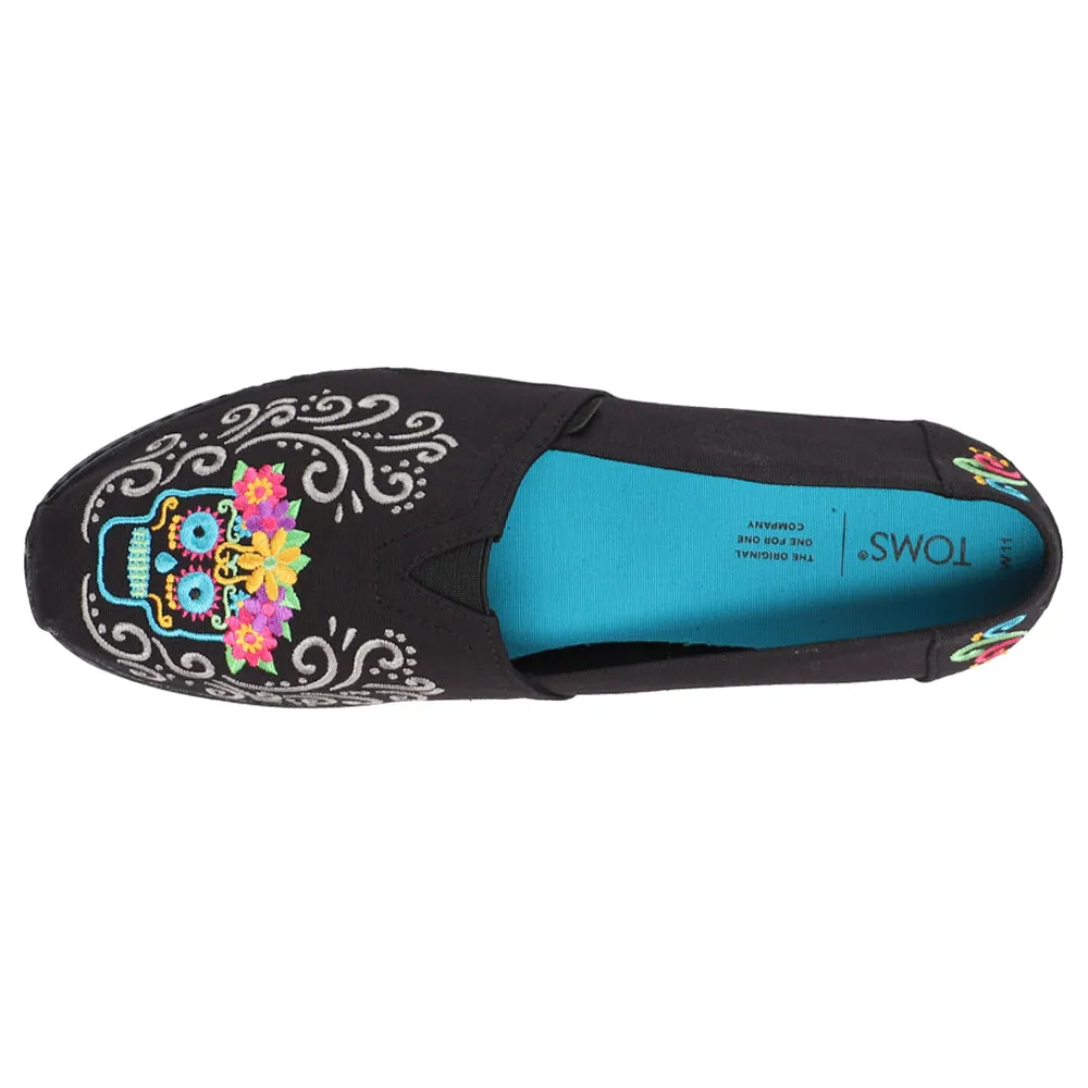 Alpargata Floral Slip On Flats