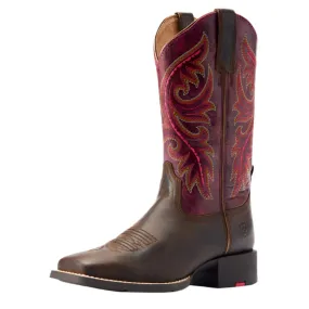 Ariat Women's Round Up Back Zip Western Boot