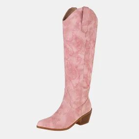 Begonia Knee-high Western Boots