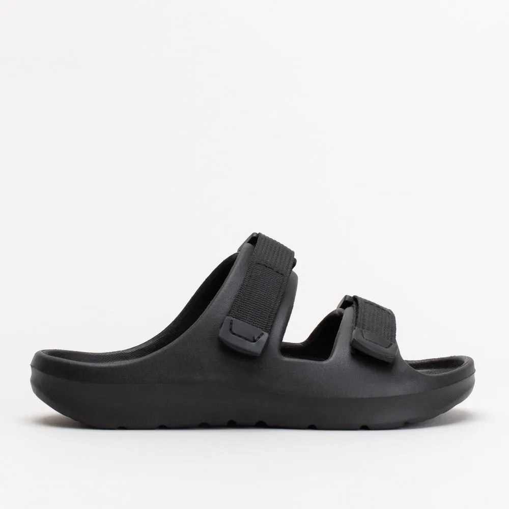 Boys 2 Band Black Sandal  _ 155515