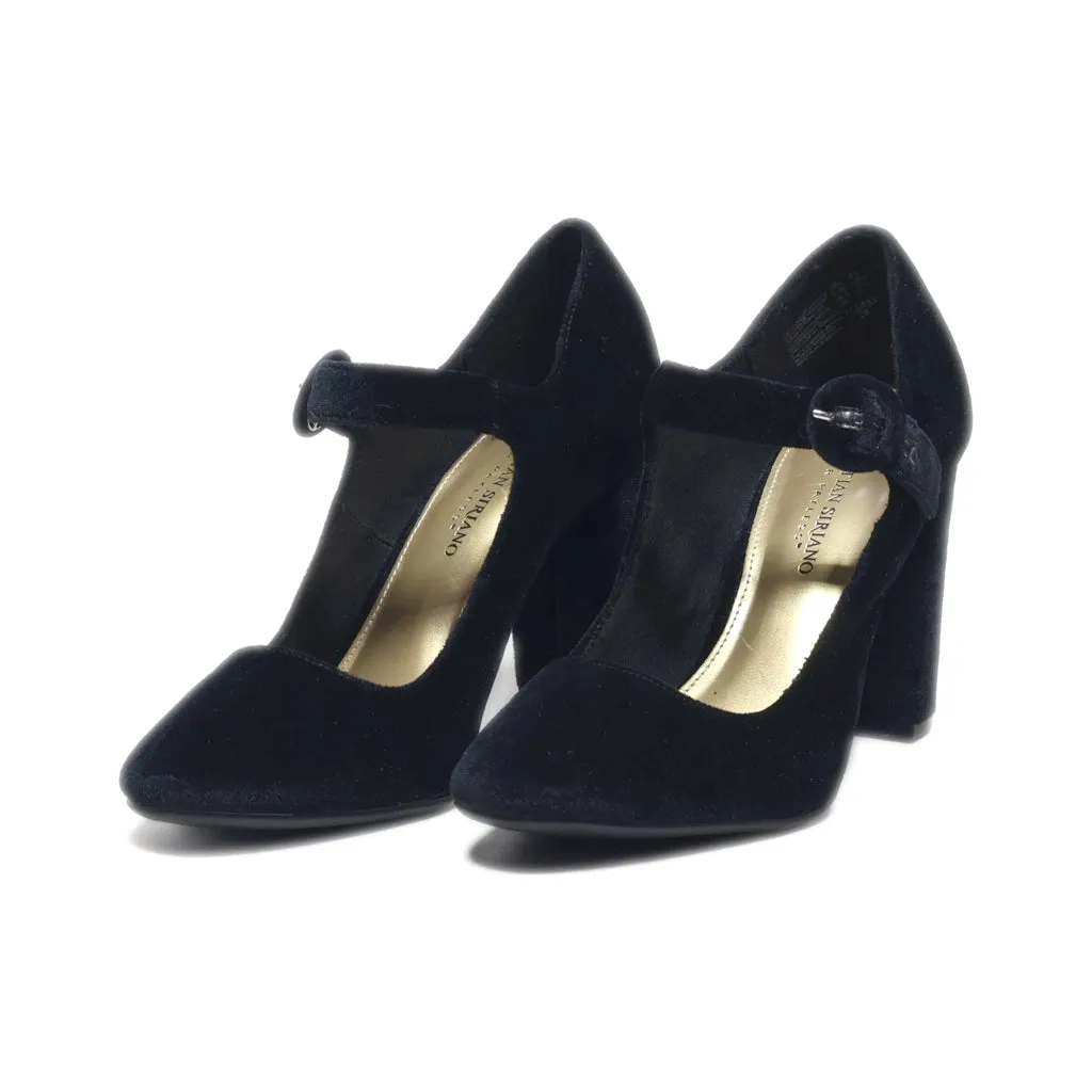 Christian Siriano High-Heel Shoes Suede Black Colour For Women