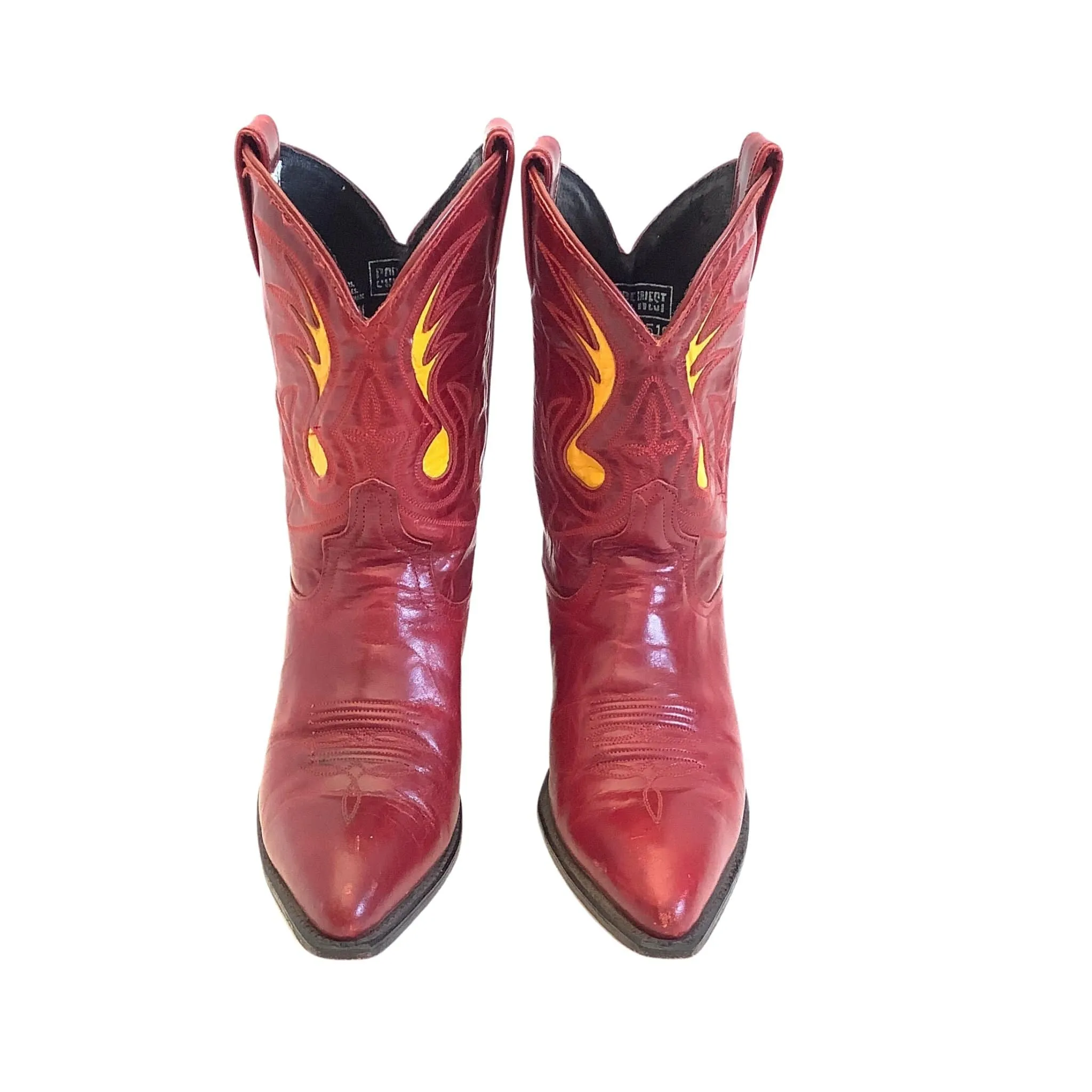 Code West Red Boots