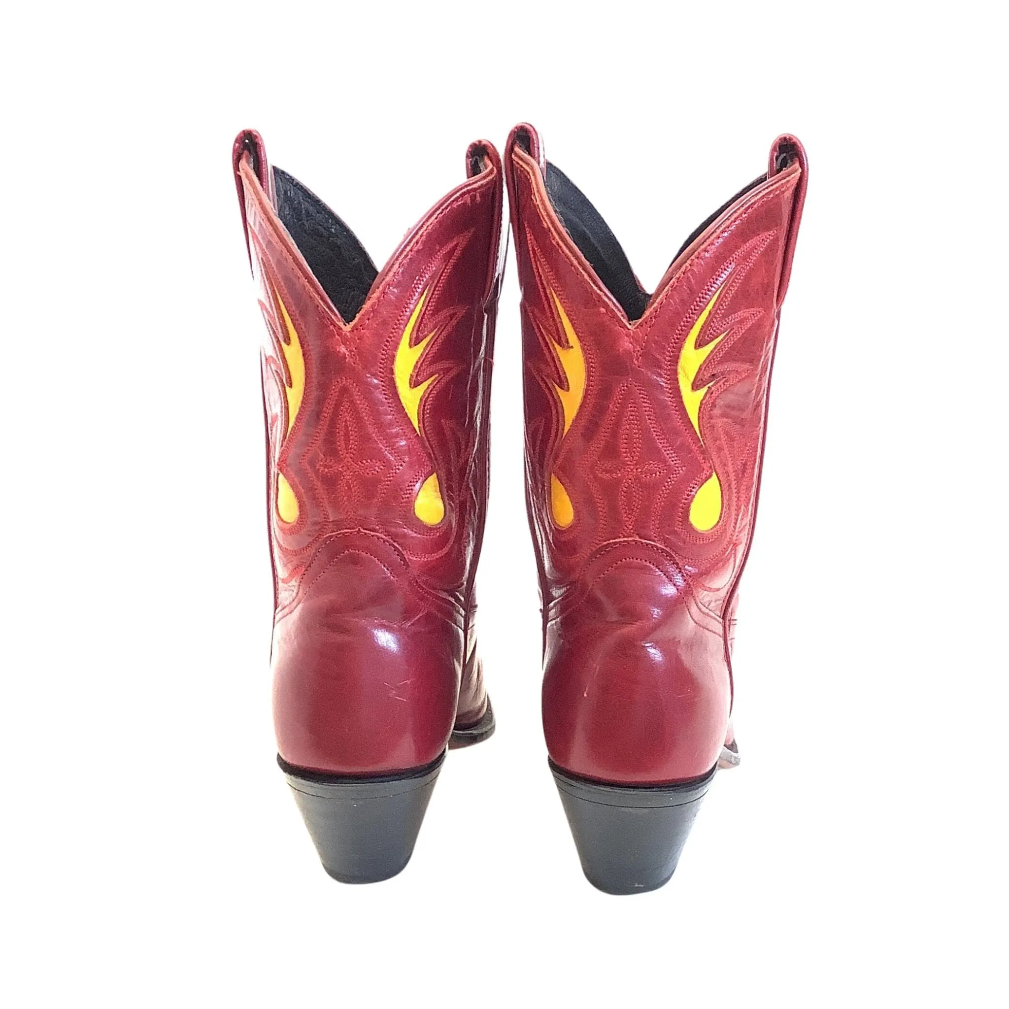 Code West Red Boots