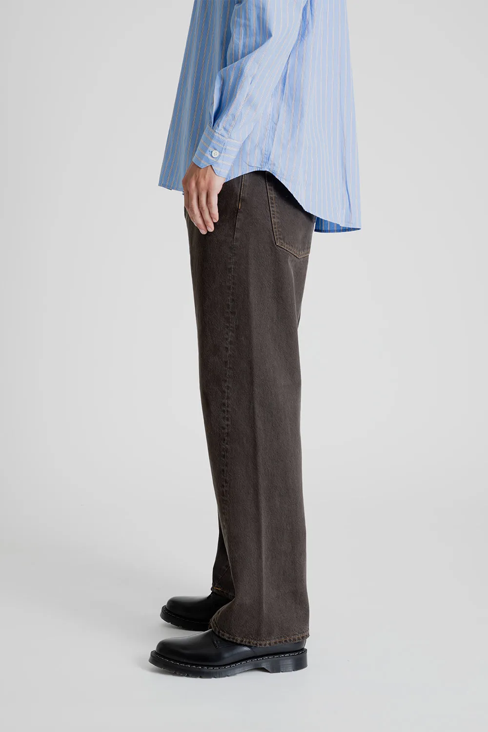 Denim Wide Twist - Vintage Brown