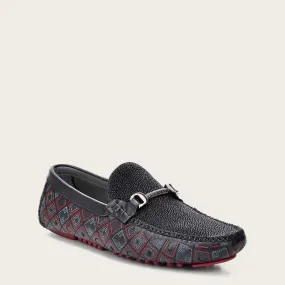 driver black stingray shoe