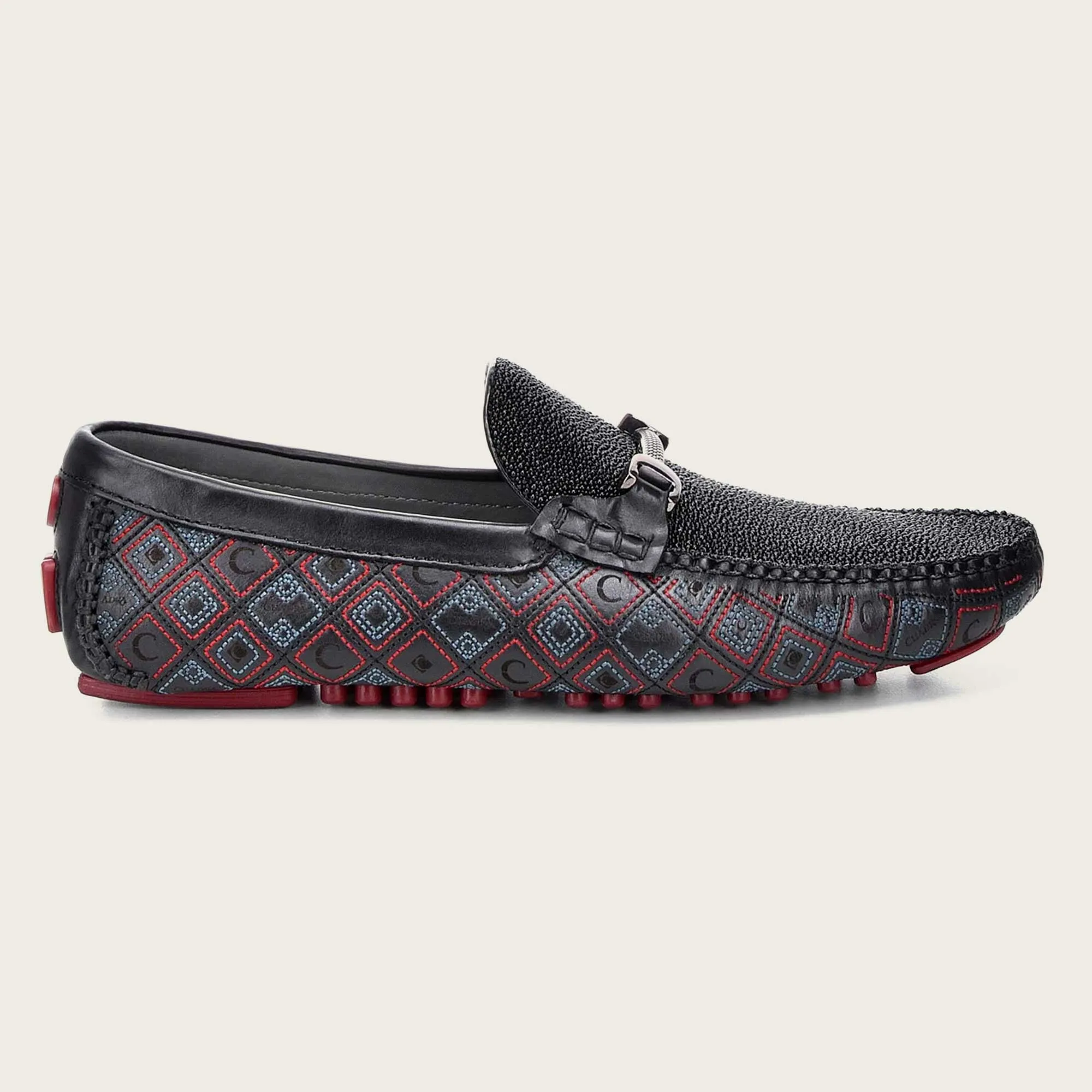 driver black stingray shoe