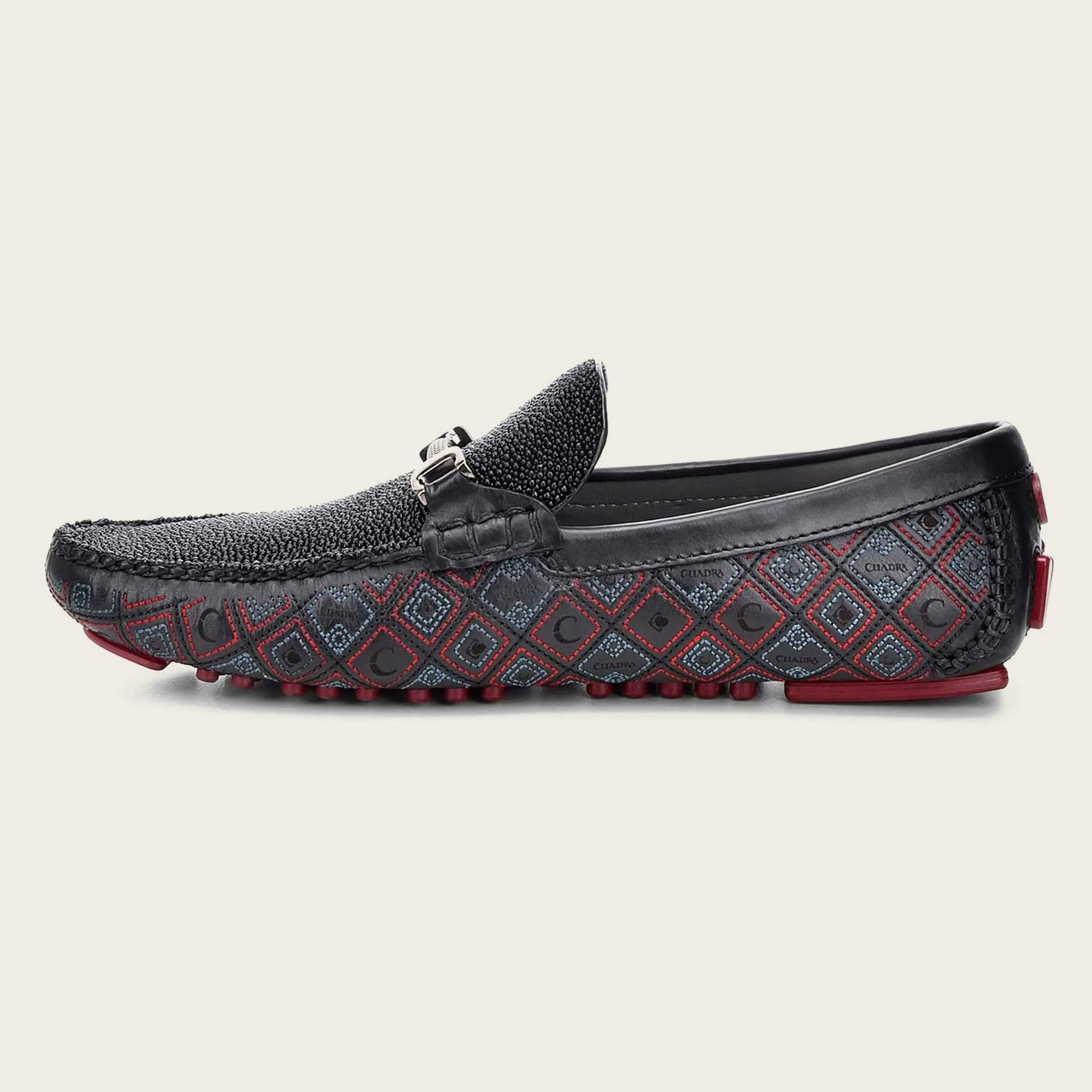 driver black stingray shoe