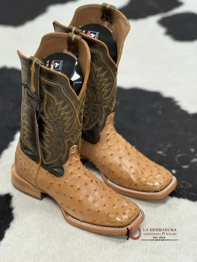 DURANGO PRCA COLLECTION OSTRICH NATURAL