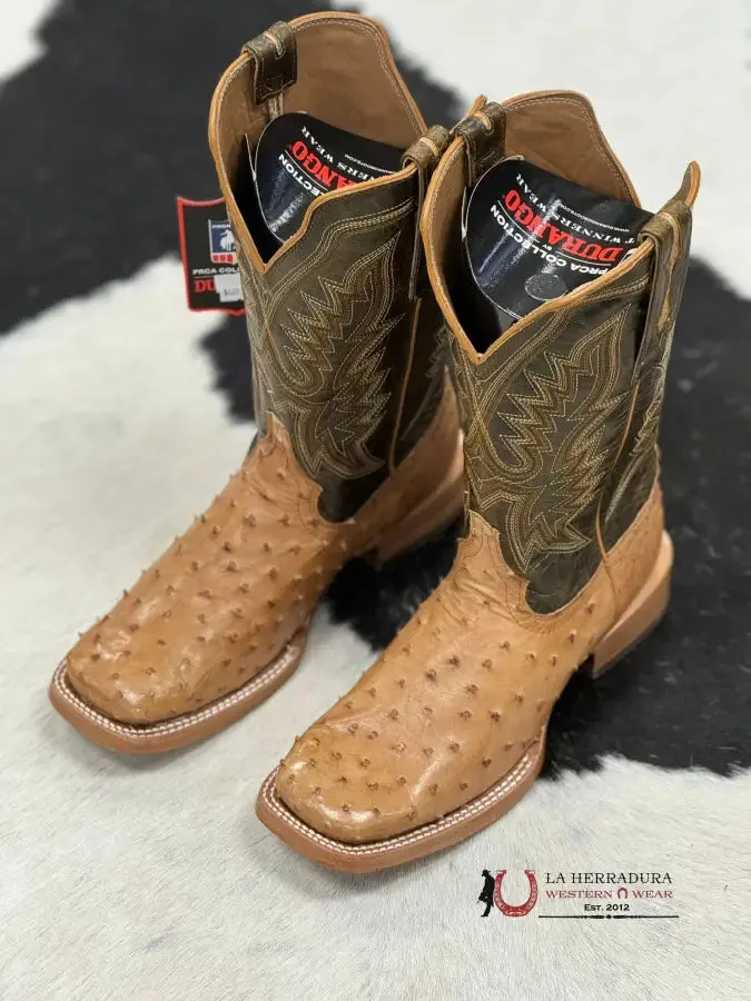 DURANGO PRCA COLLECTION OSTRICH NATURAL
