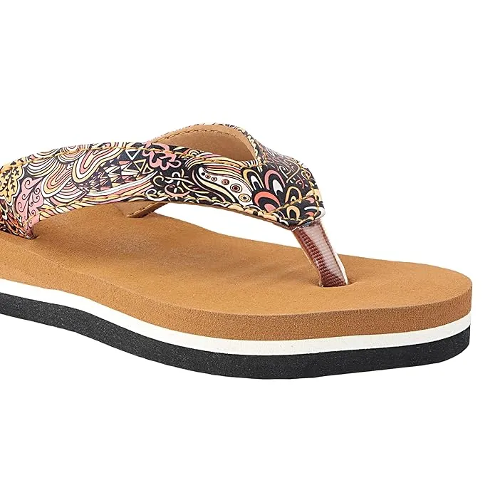 Fuel Comfortable Bela Slippers for Women's (Tan)