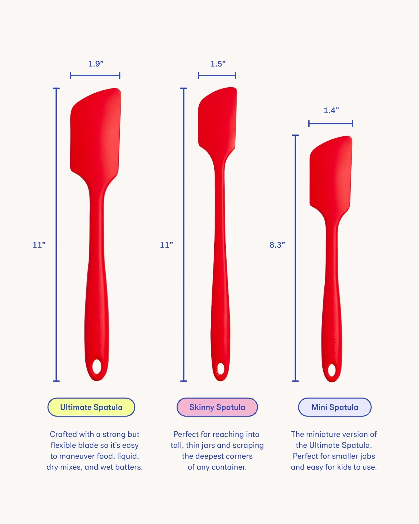 GIR Ultimate Spatula Red