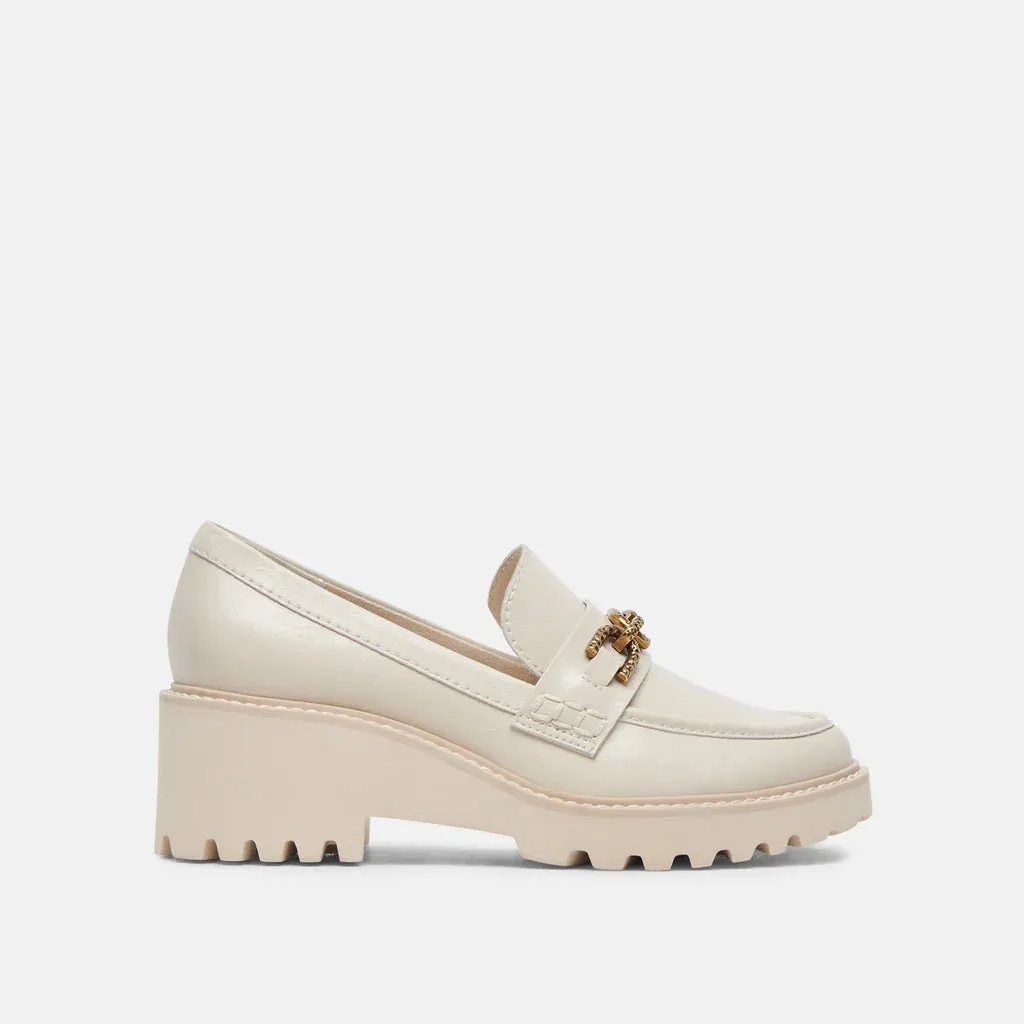 Harlen Ivory Loafers