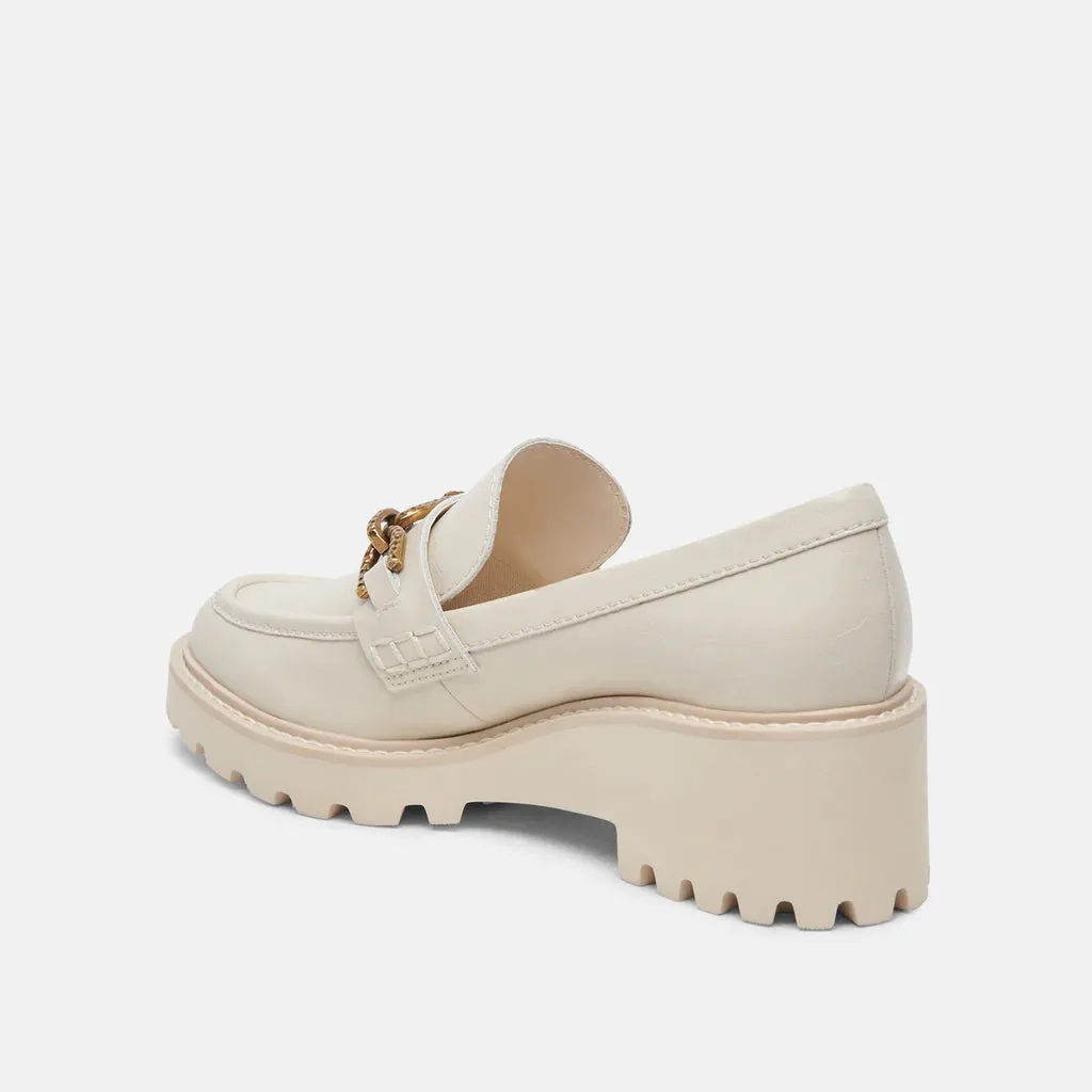 Harlen Ivory Loafers