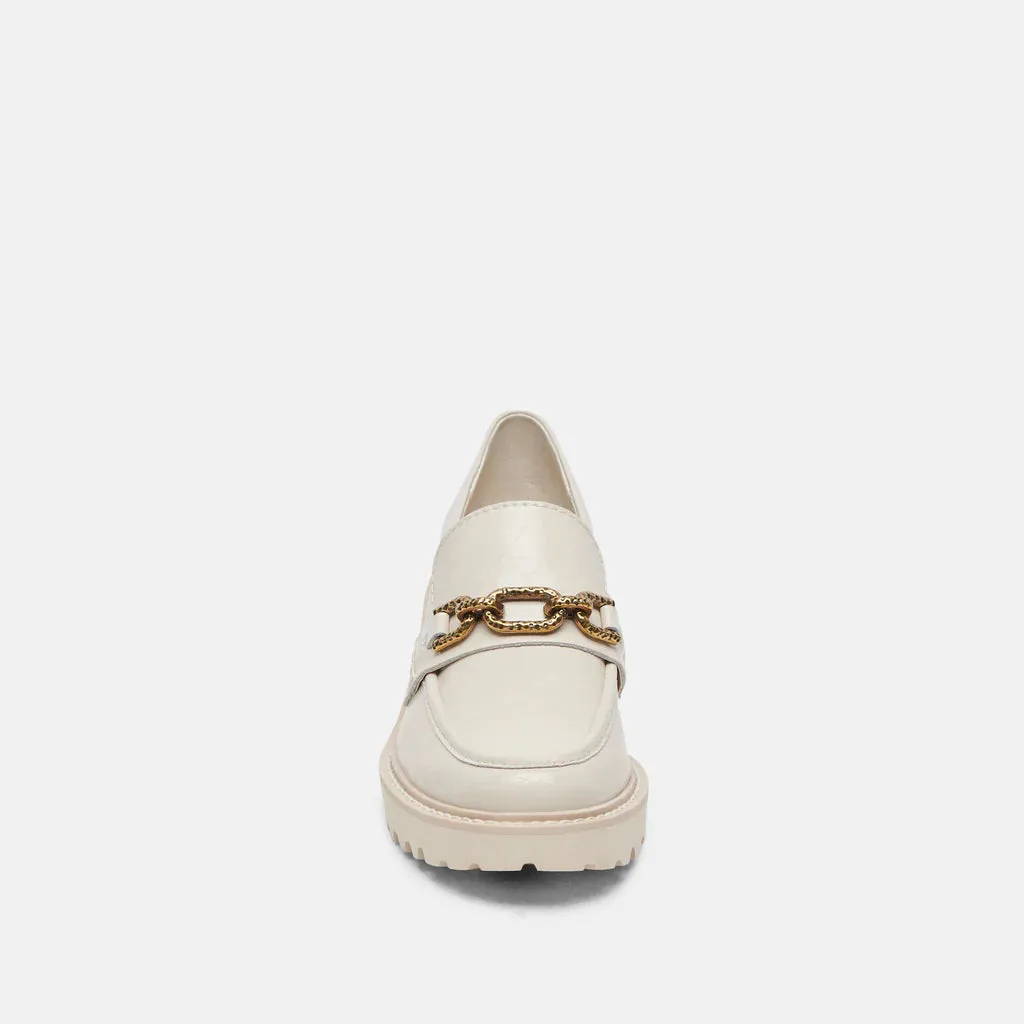 Harlen Ivory Loafers