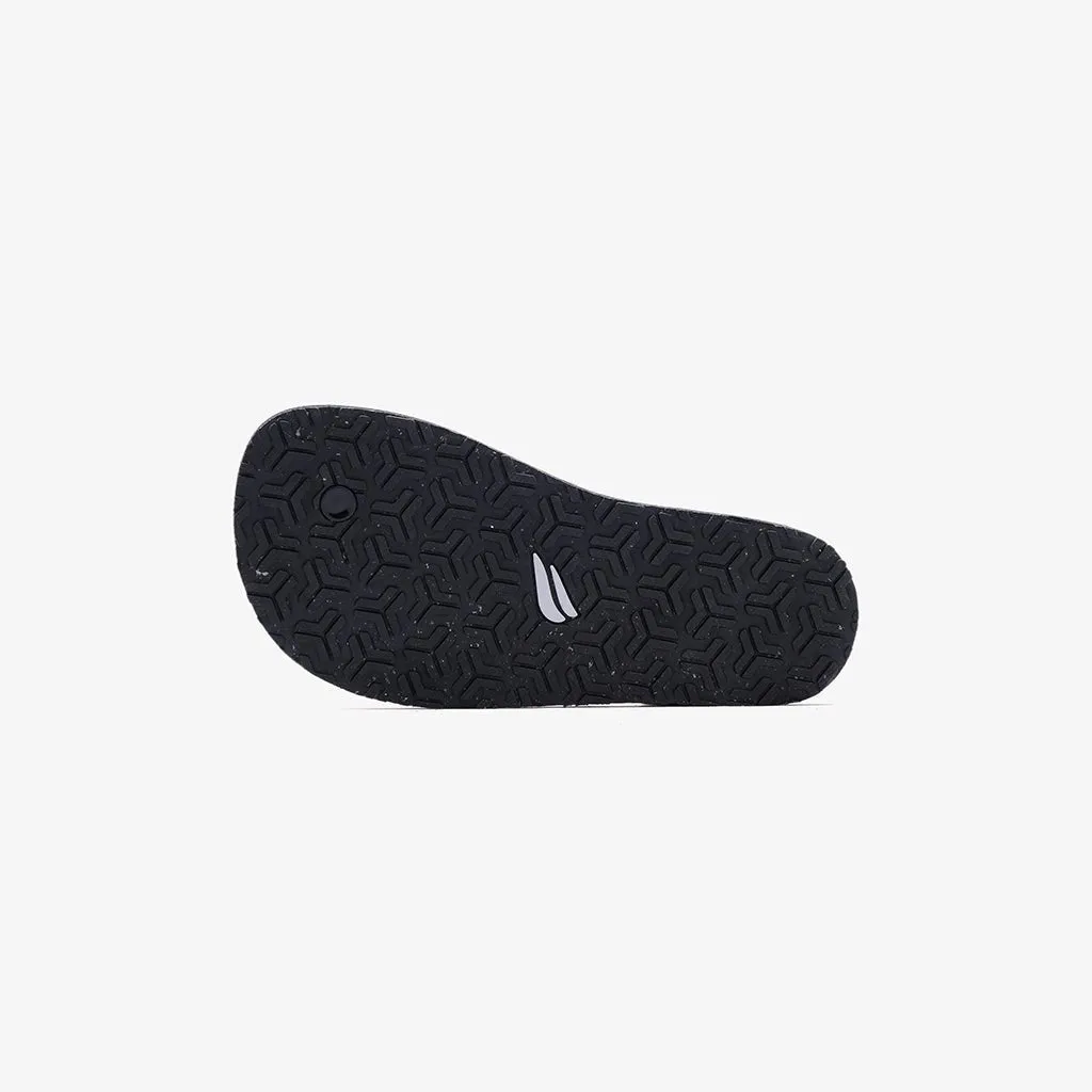 Jelajah Road Barefoot Flip Flops - Tincel Brown On Black