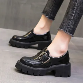 Joskaa Gothic Lolita Shoes Platforms Mary Jane Shoes Girls Japanese School Jk Uniform Accessories Lolita Shoes College Platform Shoes