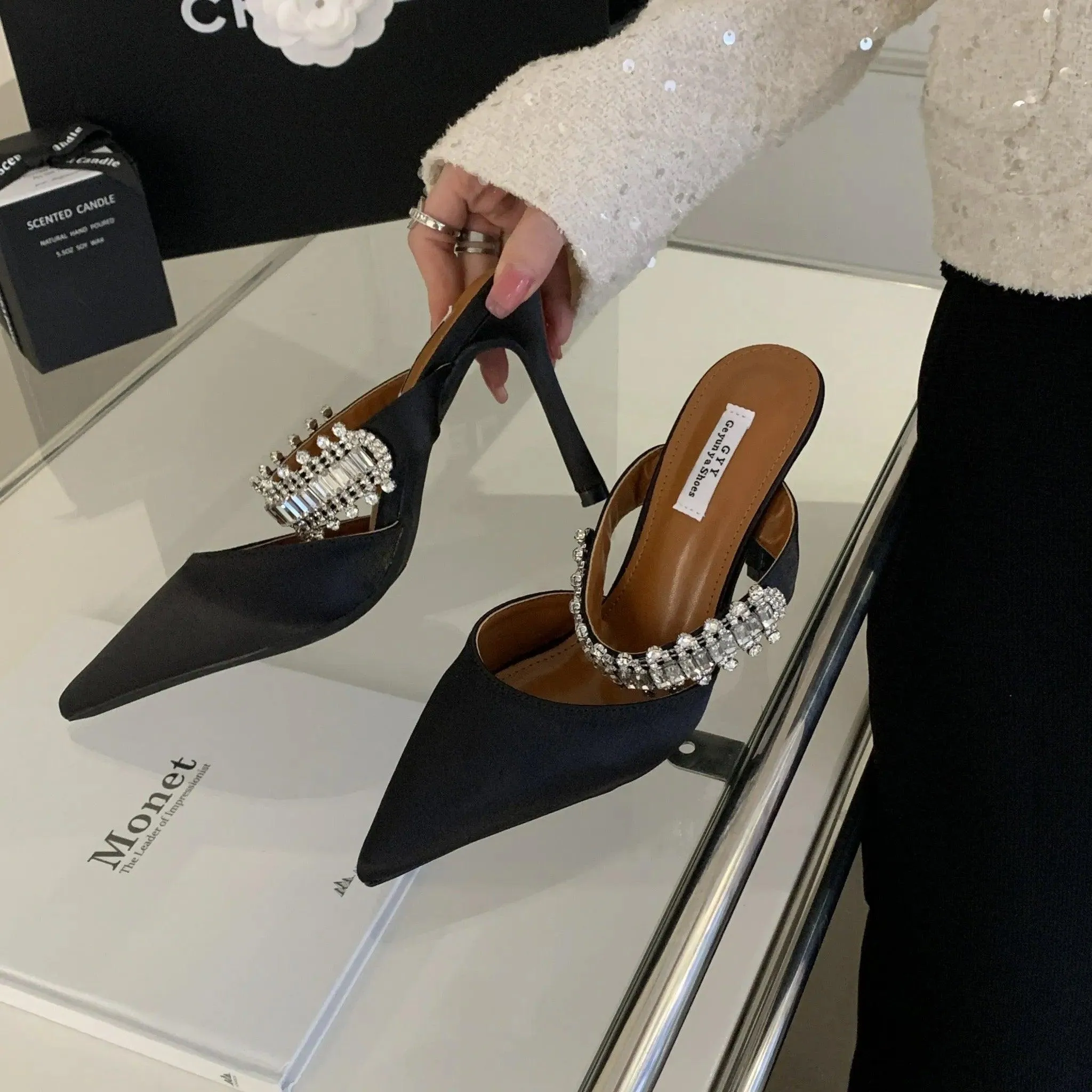 Kesha Rhinestone Heels