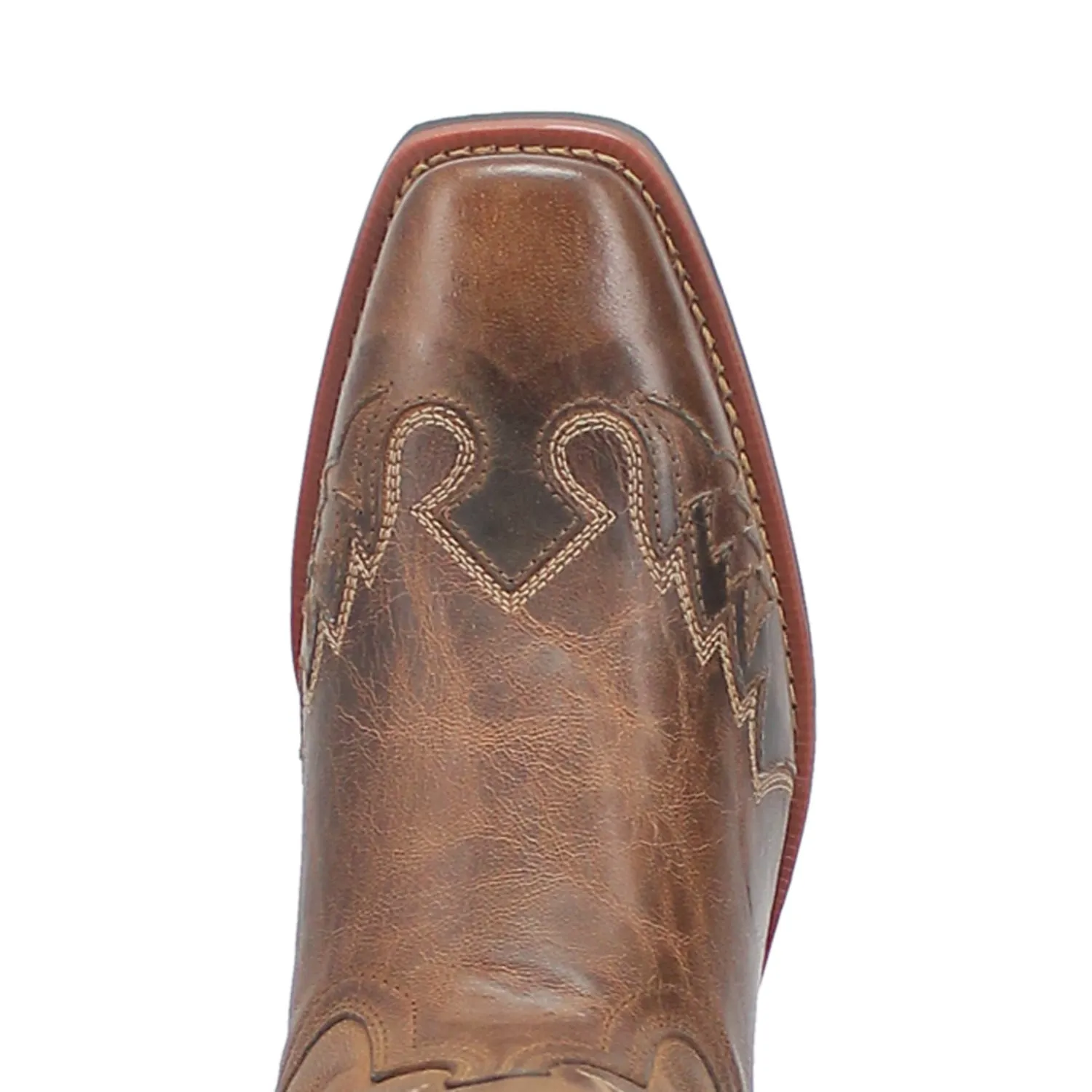 Laredo Mens Williams Tan Leather Western Work Boots 12 D