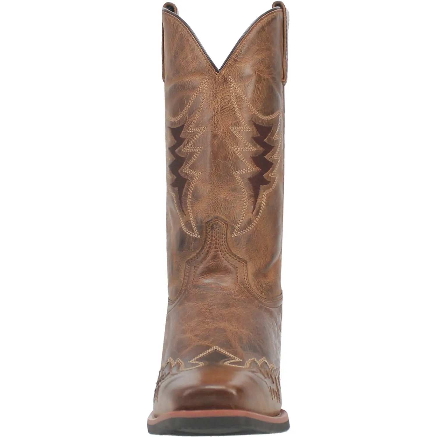 Laredo Mens Williams Tan Leather Western Work Boots 12 D