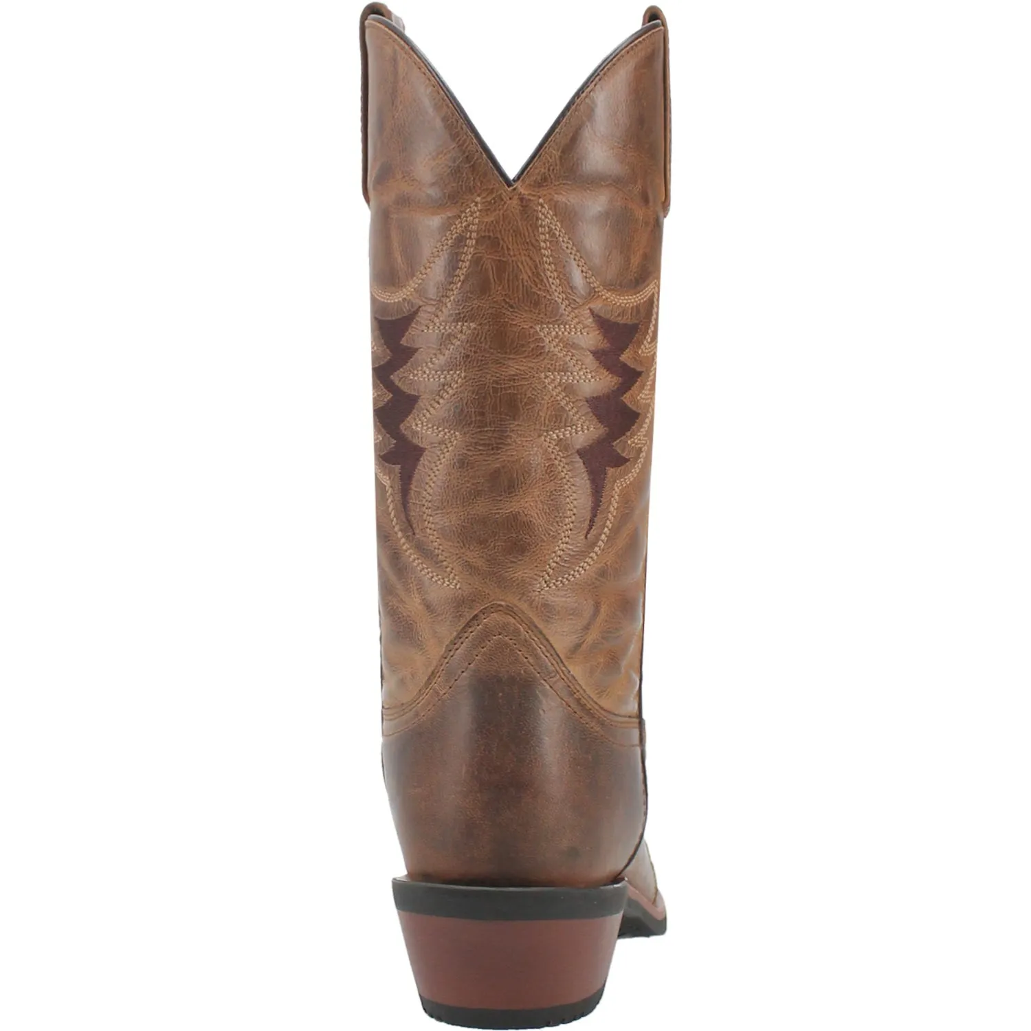 Laredo Mens Williams Tan Leather Western Work Boots 12 D