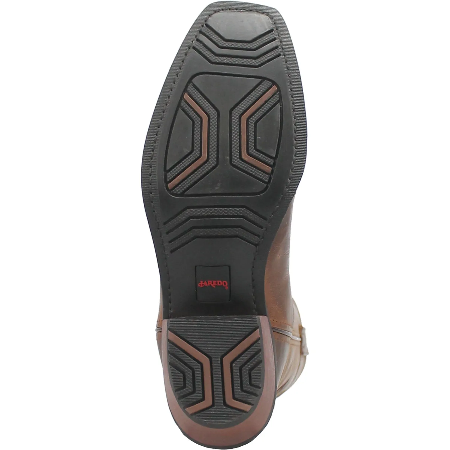 Laredo Mens Williams Tan Leather Western Work Boots 12 D