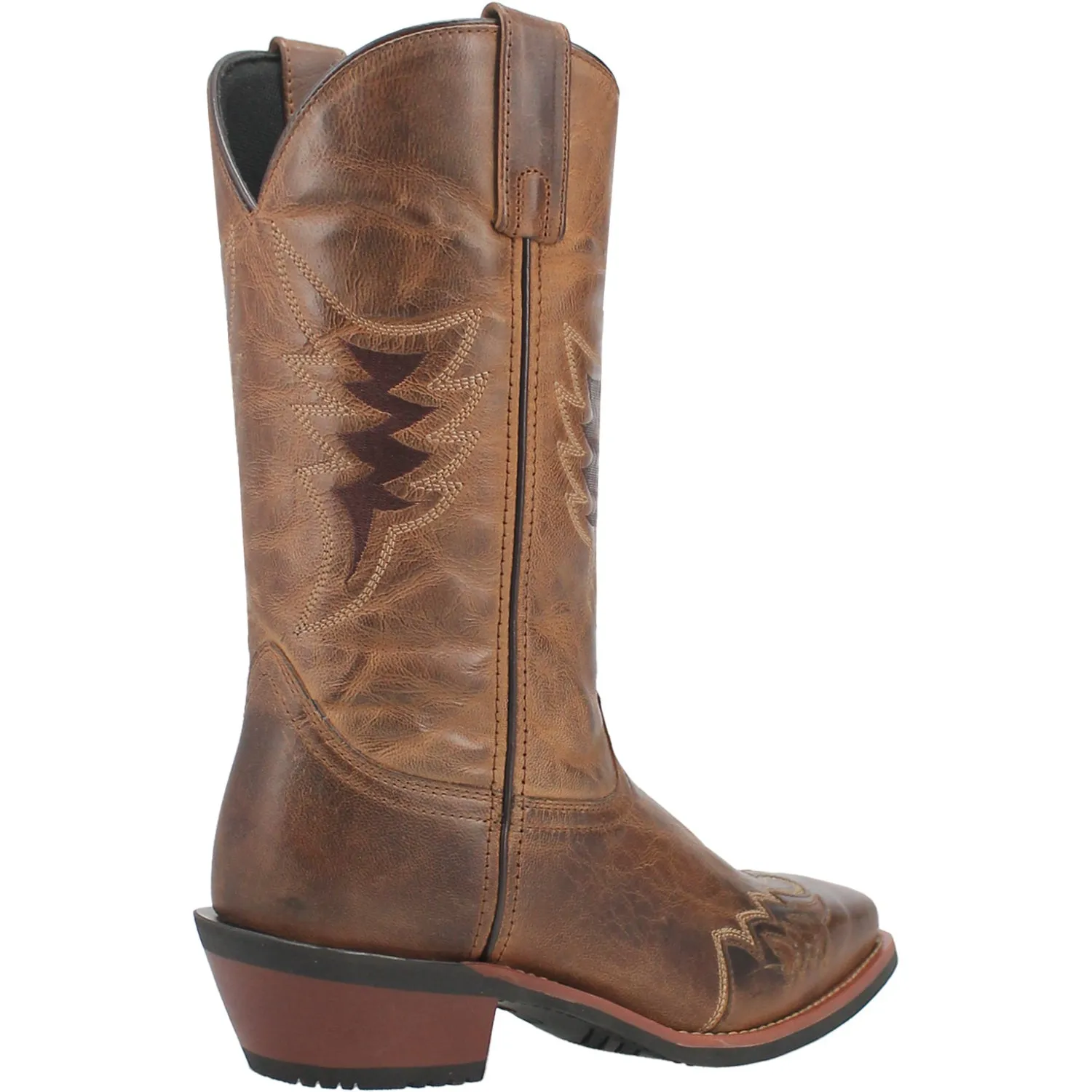 Laredo Mens Williams Tan Leather Western Work Boots 12 D