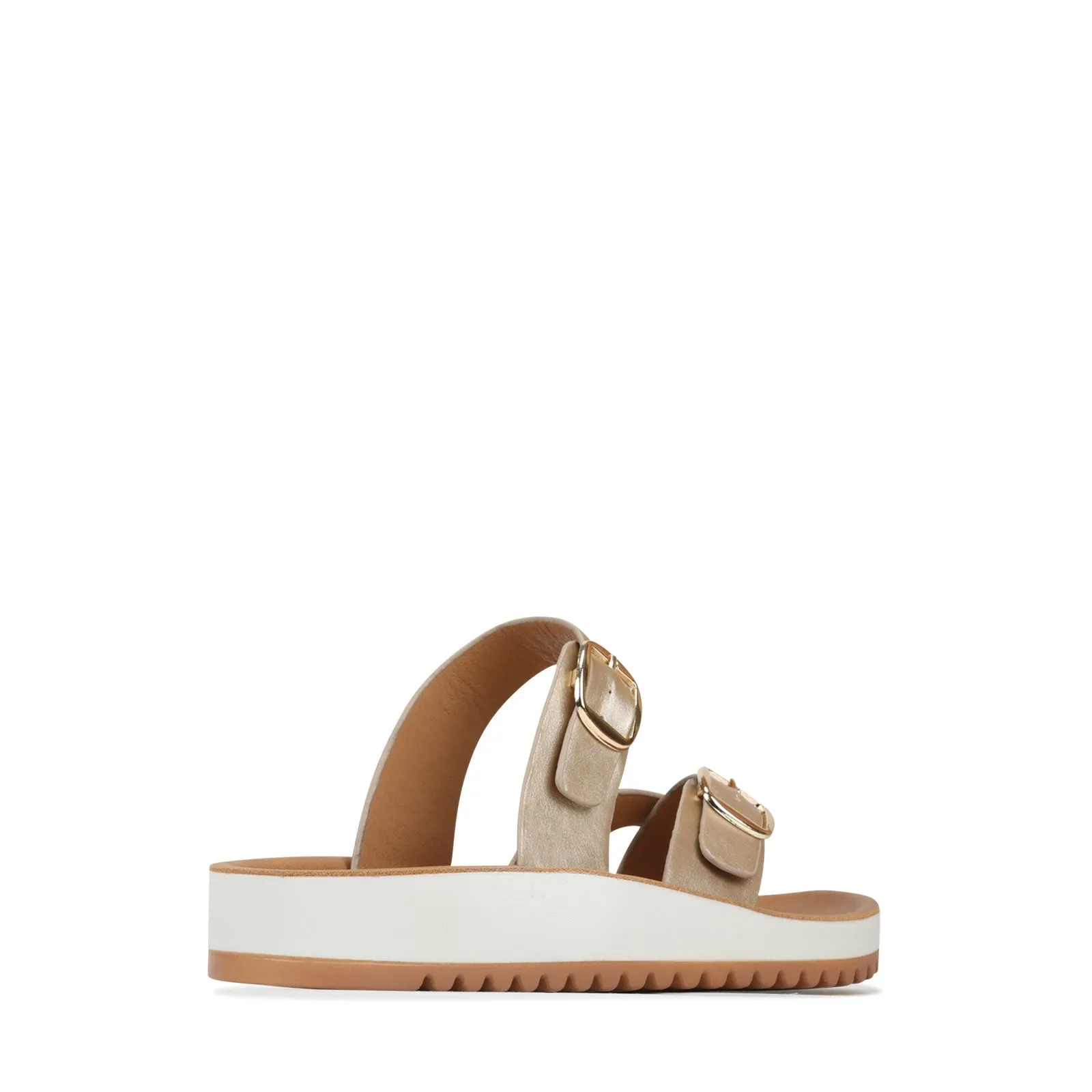 NINS STRAP SLIDE SANDALS