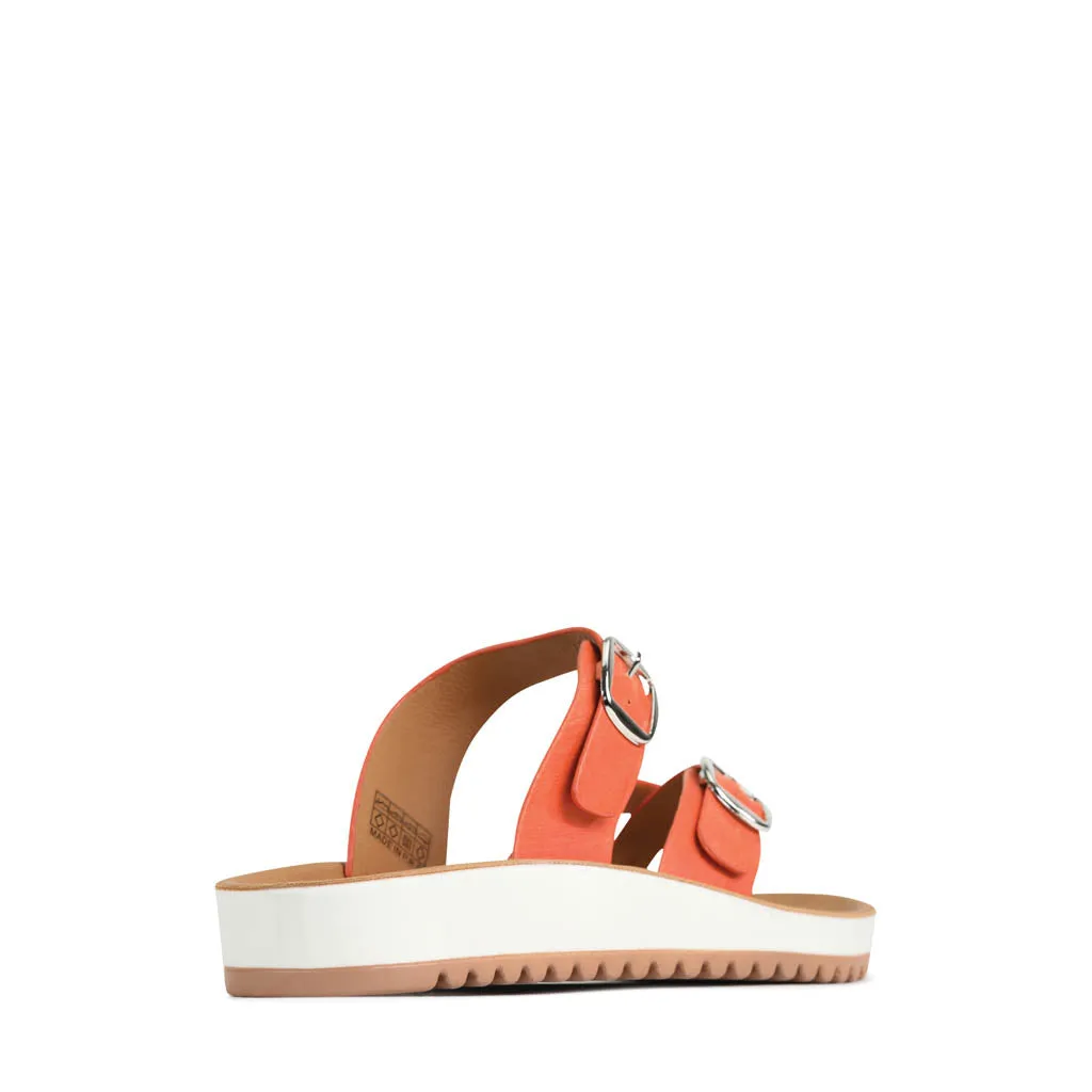 NINS STRAP SLIDE SANDALS