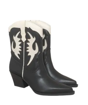 Oasis Society Houston - Layered Panel Cowboy Boots