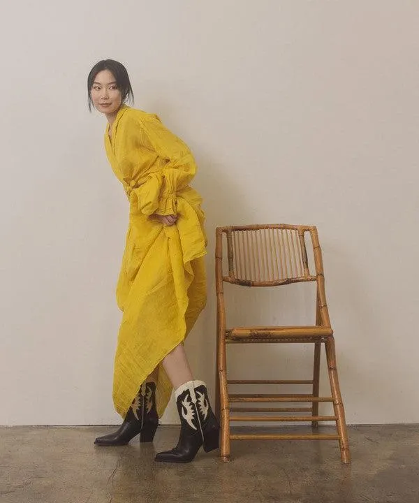Oasis Society Houston - Layered Panel Cowboy Boots