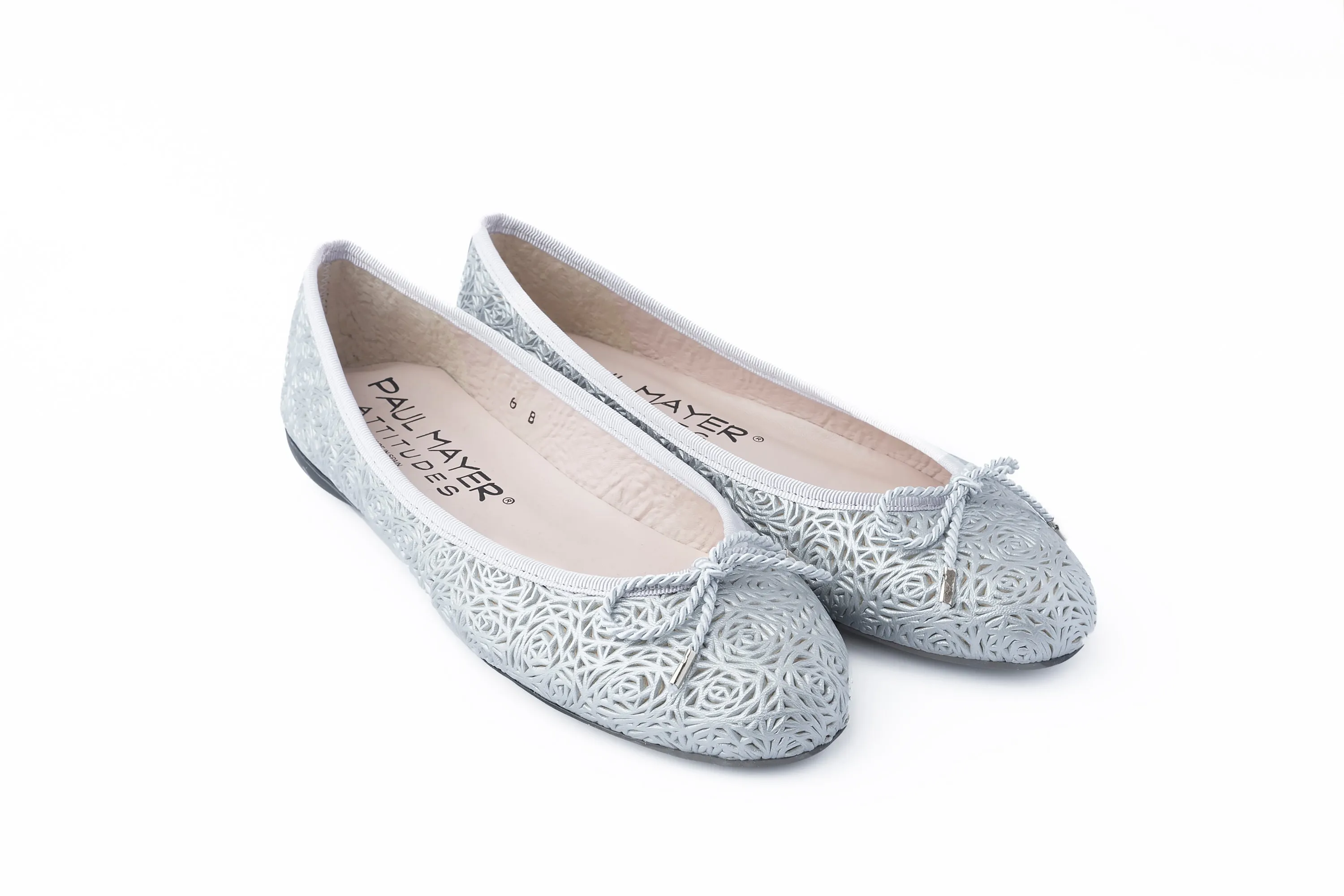 PAUL MAYER - BINGO - SIZE 6 - NAPPA SILVER