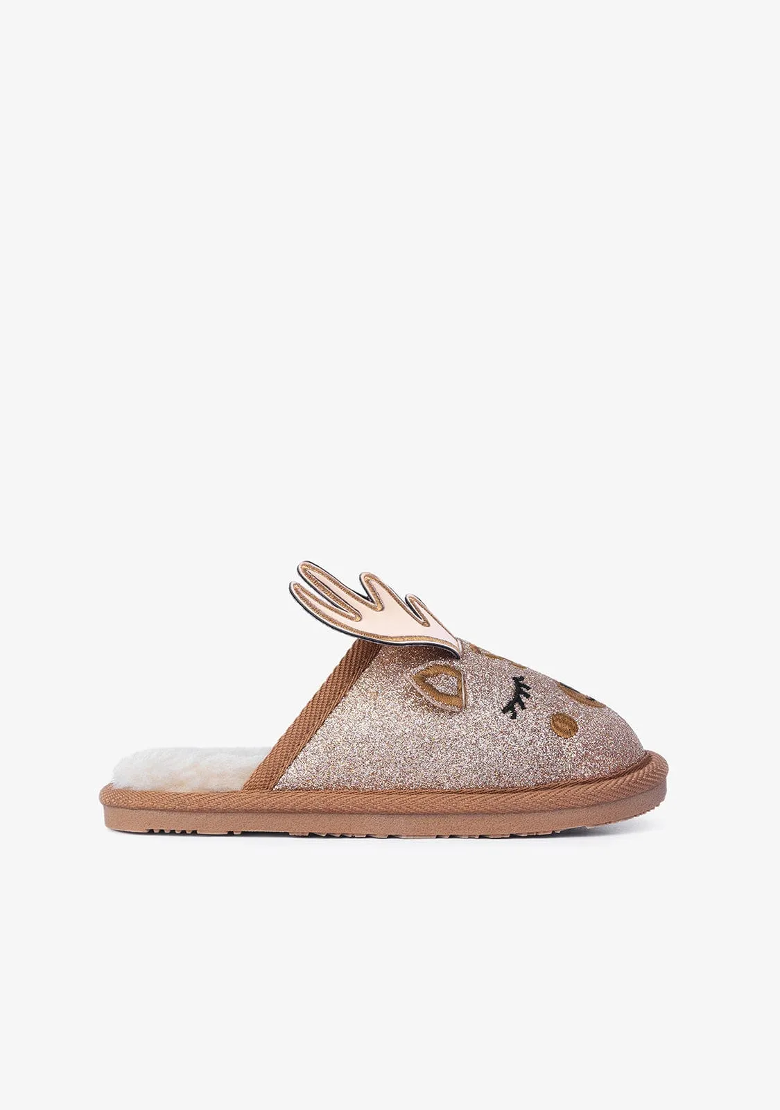 Reindeer Home Slippers
