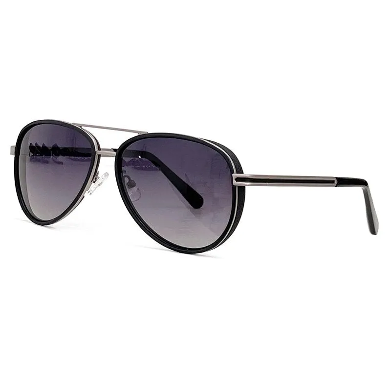 Retro Men Sunglasses Luxury Fashion Eyeglasses Women Sun Glasses Metal Frame Gradient Lens Eyeglasses Driving UV400