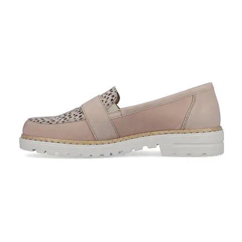 Rieker Loafers - 54864-52 - Beige