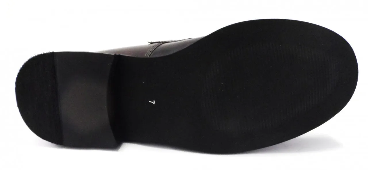 Roamers Classic Black Retro,Ska,Northern Soul RUDE BOY Tassel Loafers