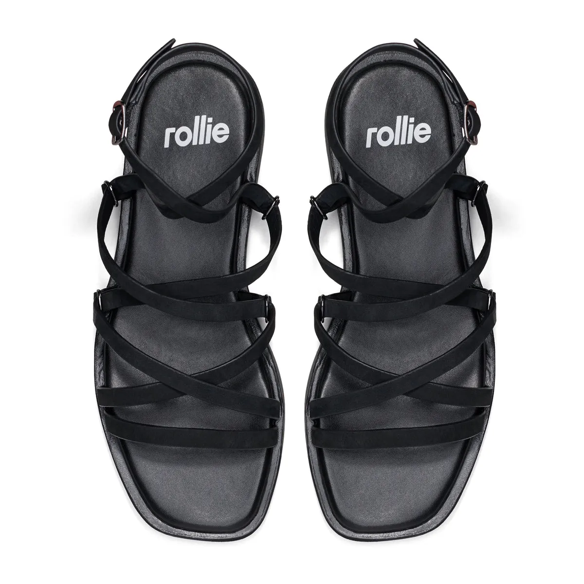 Roman Sandal All Black
