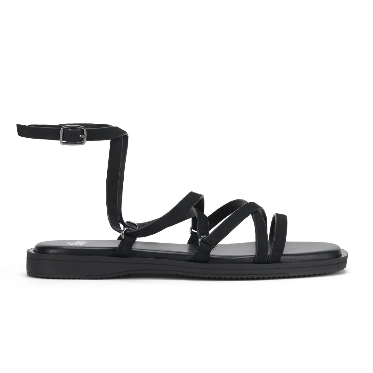 Roman Sandal All Black