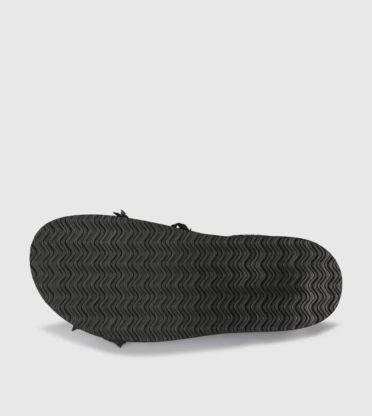 Sempre Di - Black Woven Leather slide