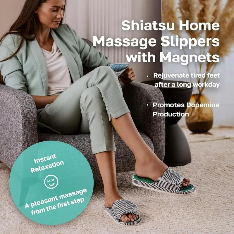 Shiatsu Home Massaging Slippers – Relaxation and Circulation Boost