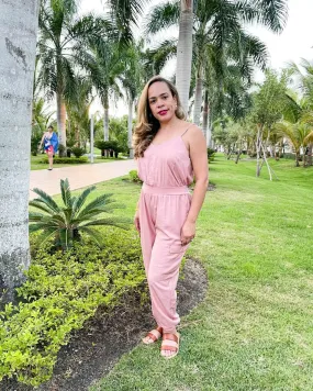 Victoria’s Blush Sleeveless Women’s Jumpsuit