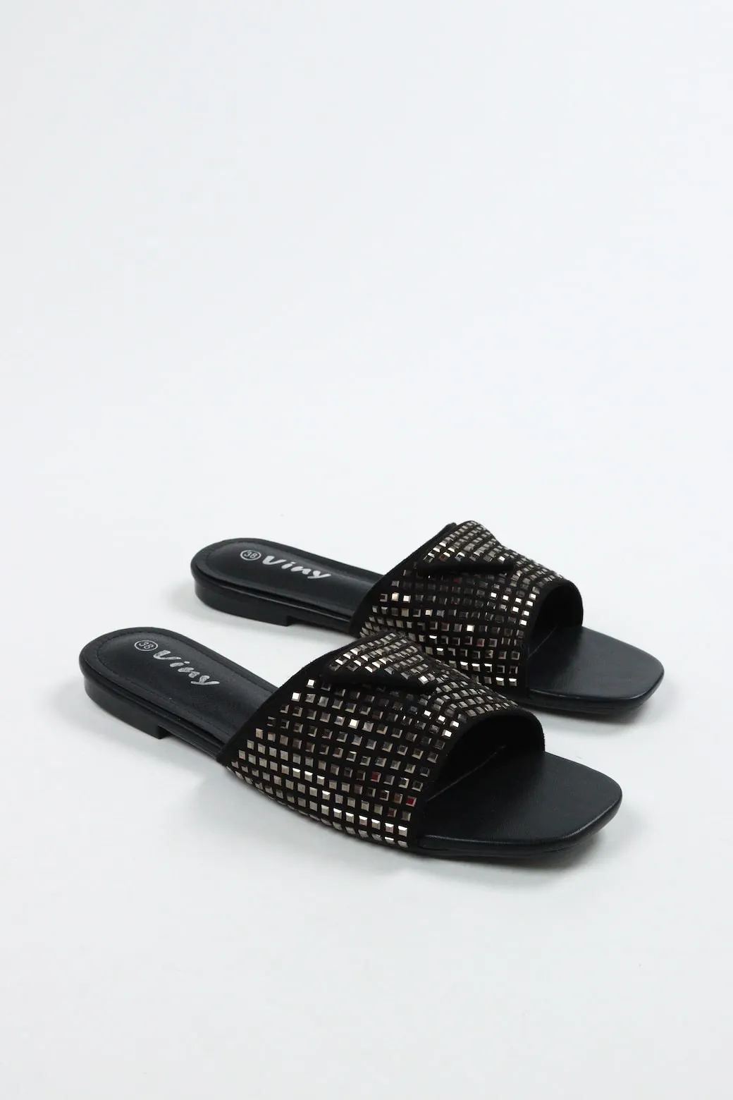 Viny - Women's Sparkle Sequence Flats