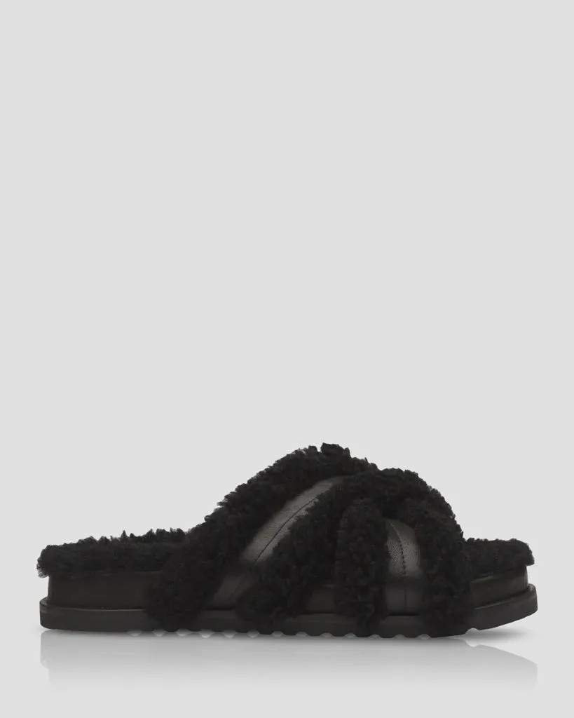 Zhuri Footbed - Black/Black