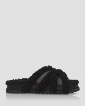 Zhuri Footbed - Black/Black