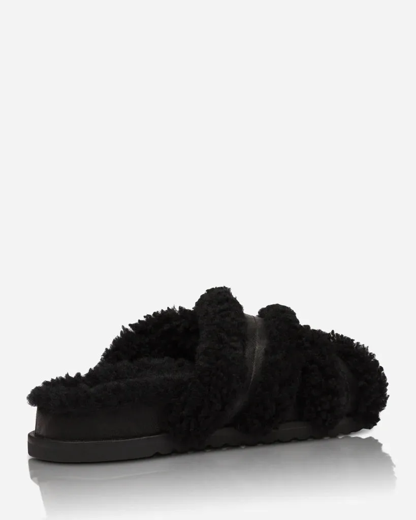 Zhuri Footbed - Black/Black